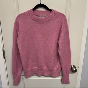 H&M Soft Pink Crew Neck Sweater